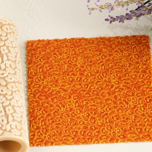 Leopard Print Texture Roller: Polymer Clay & Jewelry Making