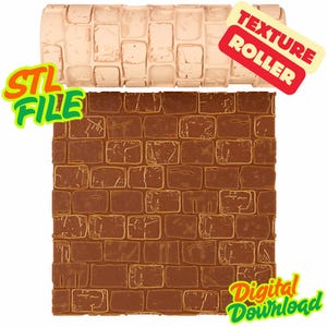 brick wall brick fondant