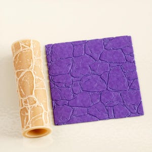 Stone Wall Texture Roller Model 06 | Seamless Polymer Clay Texture Roller | Embossing Roller | Stone Wall Roller |