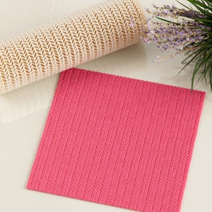 Knit Texture Roller | Seamless Knit Clay Texture Roller | Embossing Roller | Knit Roller for Polymer Clay | Clay Tools |