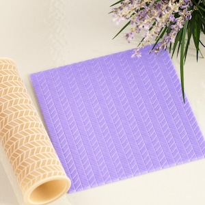 Tiles Texture Roller | Seamless Tiles Clay Texture Roller | Embossing Roller |