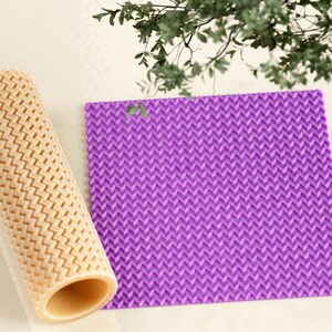 ZigZag Texture Roller | Seamless Polymer Clay Texture Roller | Embossing Roller | ZigZag  Roller for Polymer Clay | Clay Tools |