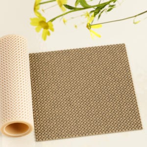 Weave Texture Roller | Seamless Weave Clay Texture Roller | Embossing Roller | Weave Roller for Polymer Clay | Clay Tools |