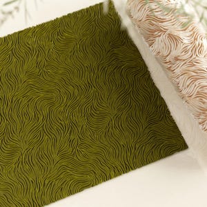 Rouleau texturé en fourrure | Rouleau texturé sans couture en pâte polymère | Rouleau à embosser | Rouleau en fourrure pour pâte polymère | Outils d'argile |