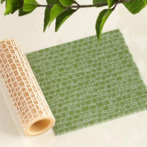 Brick Texture Roller | Seamless Polymer Clay Texture Roller | Embossing Roller | Brick Roller for Polymer Clay | Clay Tools |
