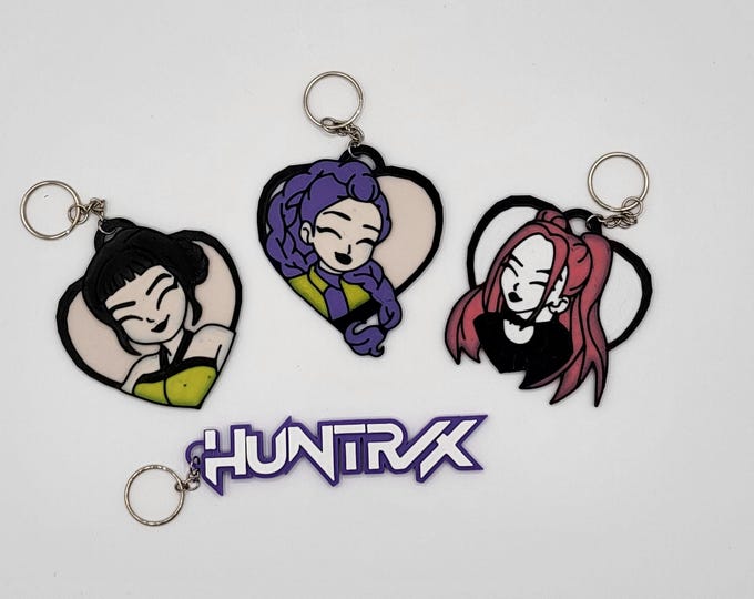 Huntrix Keychain - Etsy