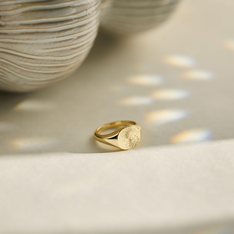 Kundenspezifische Fingerabdruckringe, Gedenkschmuck, Geschenke für sie, Geburtstagsgeschenke, Geschenke für die Mutter, einzigartige Geschenke, Geschenke für Mama Bild 10