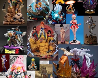 Pacchetto Dragon Ball STL - Diorami, personaggi e molto altro