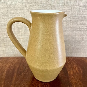 Vintage Denby Stoneware Pitcher ”Ode” Pattern