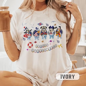 Disney Mickey und Friends Cruise Line Shirt, Disney Cruise Line Shirt, Coquette Disney Cruise Shirt, Disney Cruise Line Shirt, Familienreise Shirt