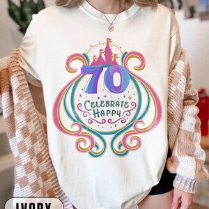 Disneyland 70th anniversary shirt - Etsy 日本