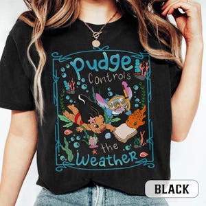 Disney Lilo & Stitch Pudge Controls The Weather Shirt, Pudge the Fish Shirt, Disney Family Matching Tee, Magic Kingdom Tee, Stitch Pudge Tee