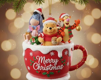 Disney Winnie the Pooh Illuminated Tree Trimmer Set EZ Light