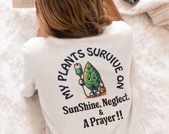 Camiseta engraçada de mãe de planta: camisetas sarcásticas, presentes para amantes de plantas