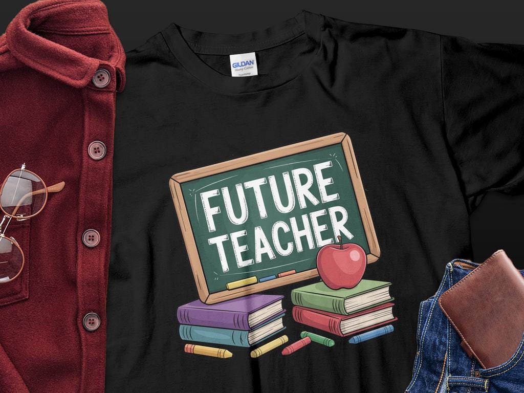 Futuro profesor PNG, descarga digital educativa, linda escuela