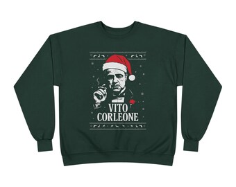 Vito Corleone kersttrui - vintage peetvader vakantietrui - retro maffia film streetwear - klassieke film cadeau voor hem