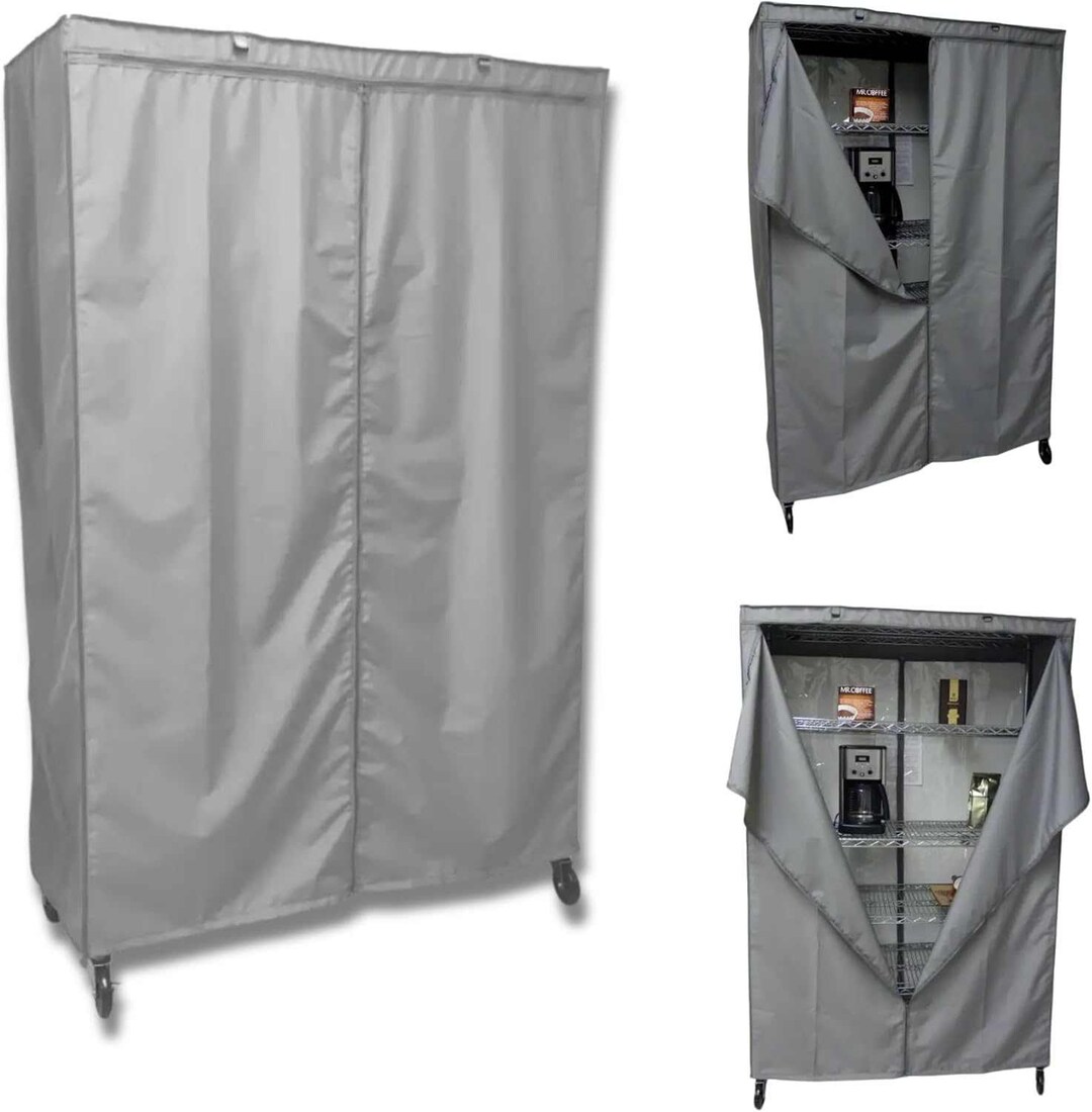 Storage Shelving Unit Cover, Fits Racks 36