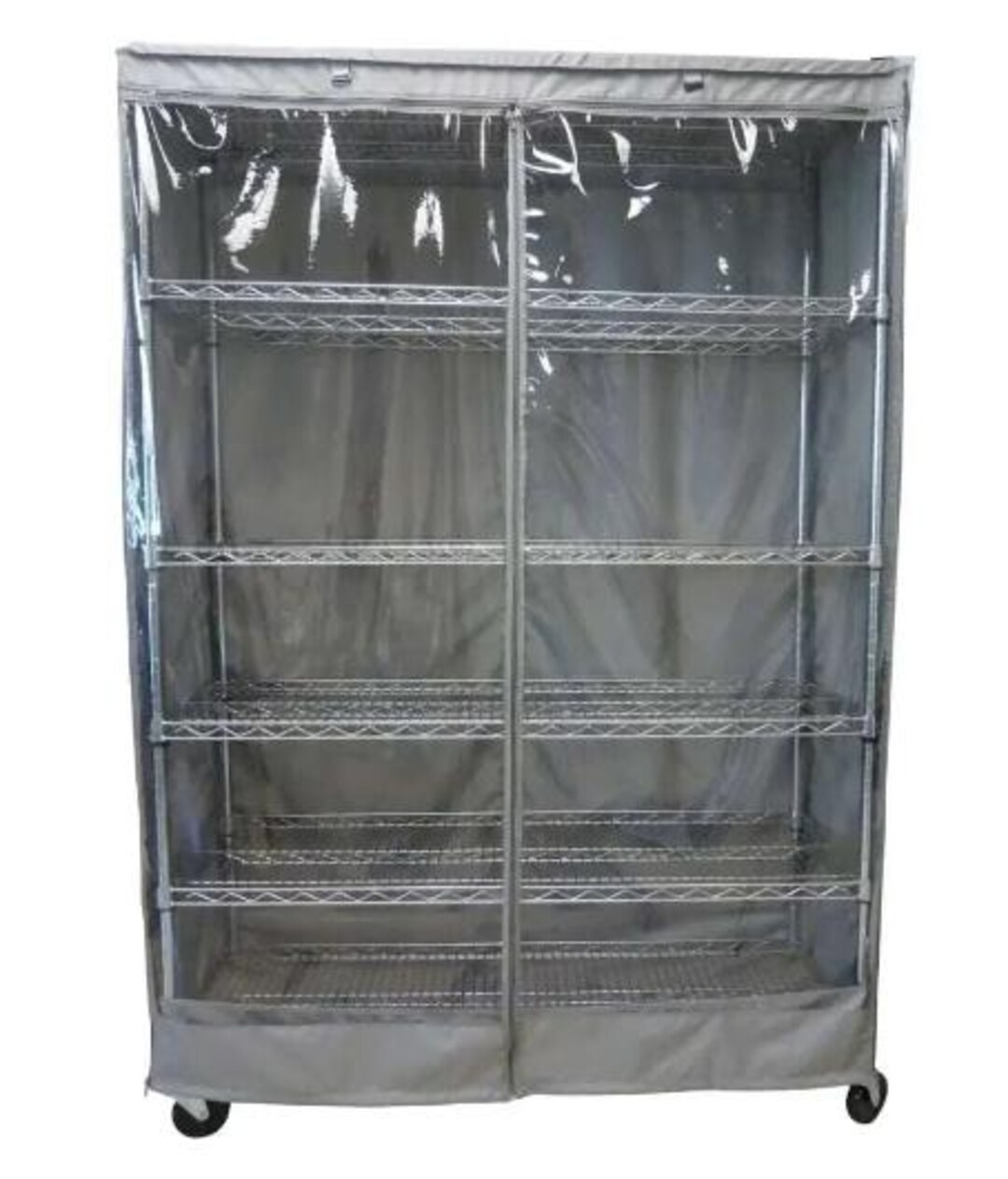 Storage Shelving Unit Cover, Fits Racks 48