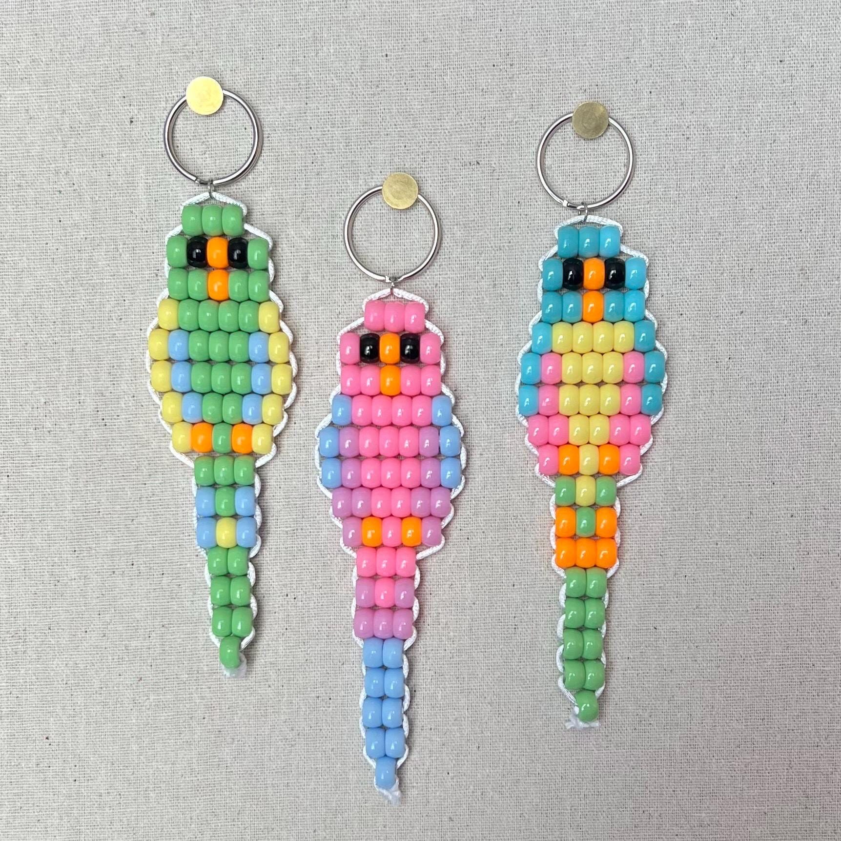 Pastel Parrot Bead Keychain Kandi Y2K Bag Charm Etsy pastel-parrot-bead-keychain-kandi-y2k-bag-charm-etsy