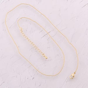 18K Gold Filled Ball Necklace Dainty Chains Necklace Valentine&#39;s Day Gifts·Engagement Gifts·Wedding Gifts