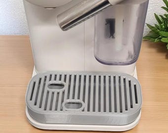 Nespresso drip tray, 3D drip base, Lattissima One accessory, printed coffee tray, DeLonghi compatible base, coffee gift