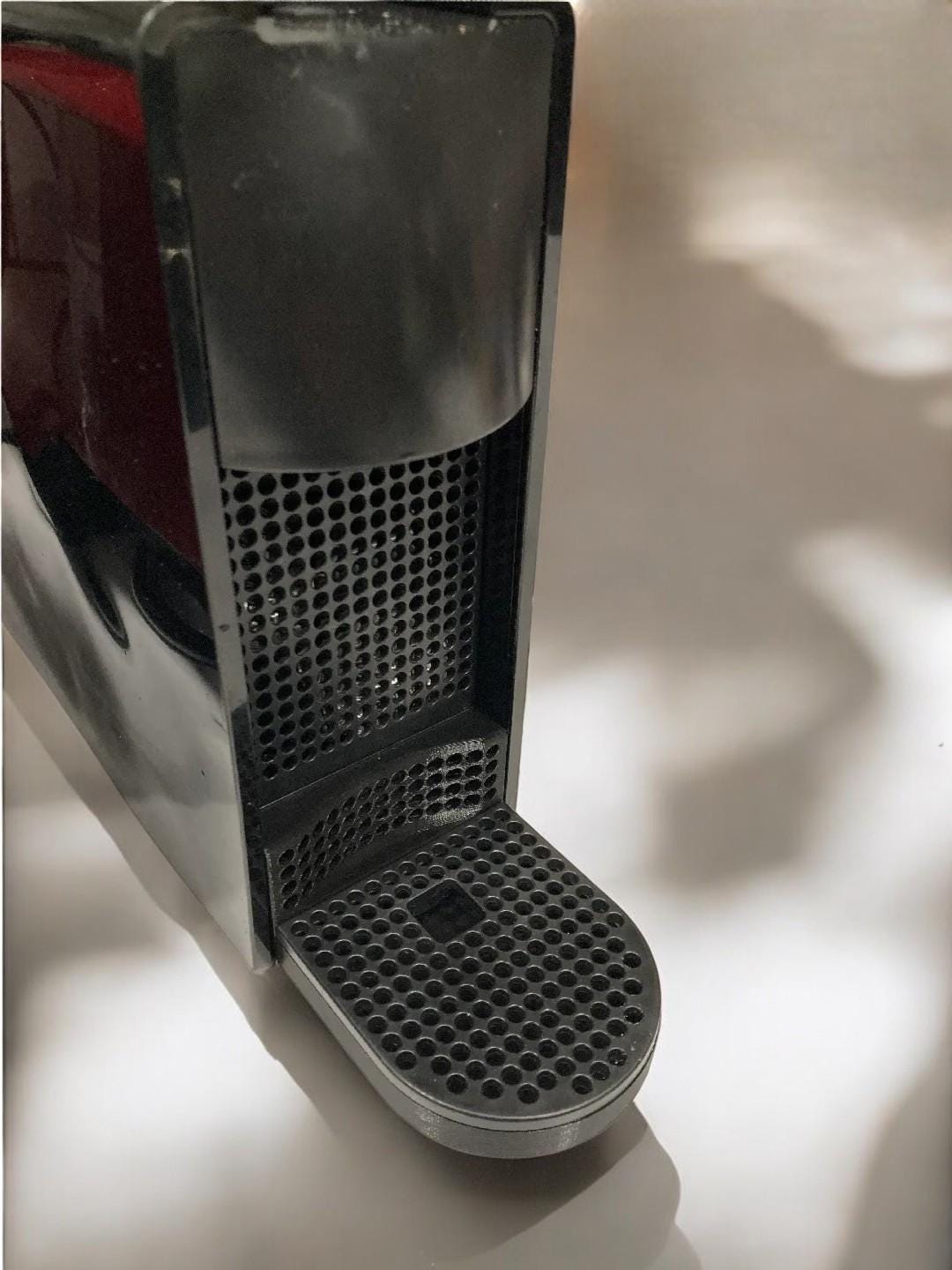 Low Drip Tray for Nespresso Essenza Mini, Large Cup Holder, 3D Printed Accessory, Compatible with Breville and Krups