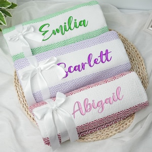 Bachelorette Party Favor, Turkish Towel, Custom Wedding Gift, Beach Towel Gift, Personalized Gift, Bridesmaid Beach Towel, Girls Trip Gifts