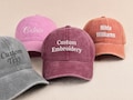 Personalized Text Hat, Custom Logo Embroidered Hat, Retro Baseball Hat, Vintage Style Trucker Hat, Business Logo Hat, Unisex Baseball Hat