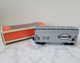 Vintage Lionel Train 9456 New York Central Two Bay Hopper 6-17009 New In Box Made In USA 1996