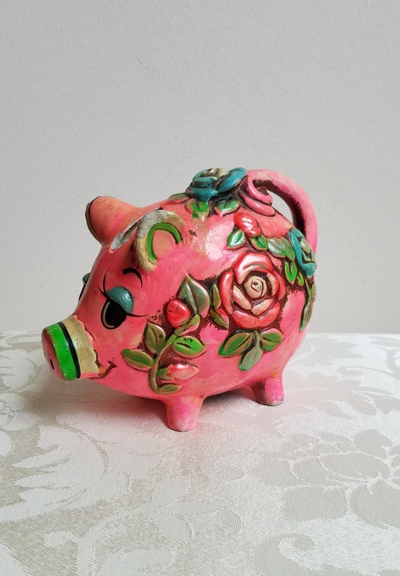 funky piggy bank