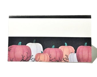 Pumpkin Place Cards