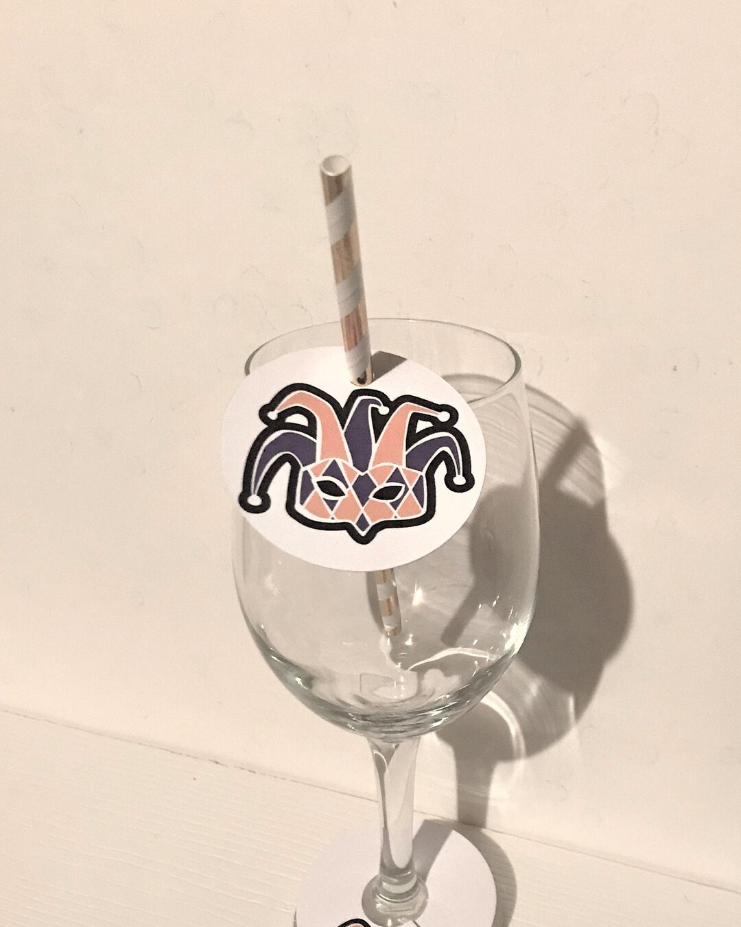 mardi gras straws