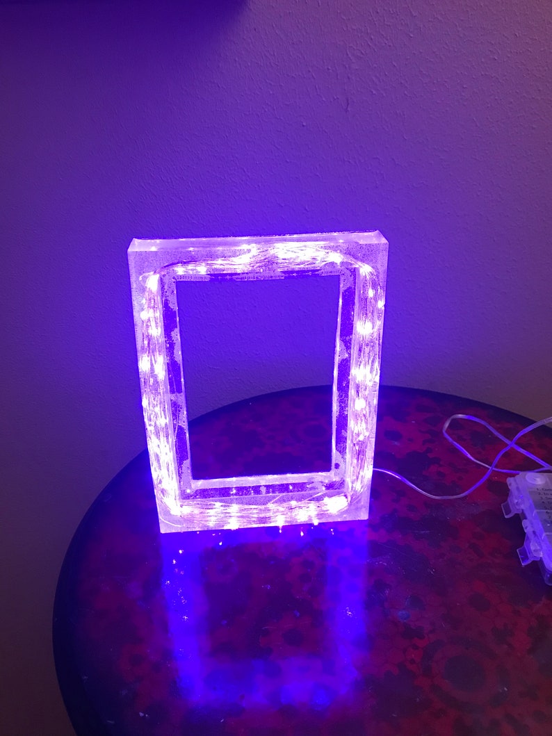 Fairy Frame Lighted Picture Frame Etsy