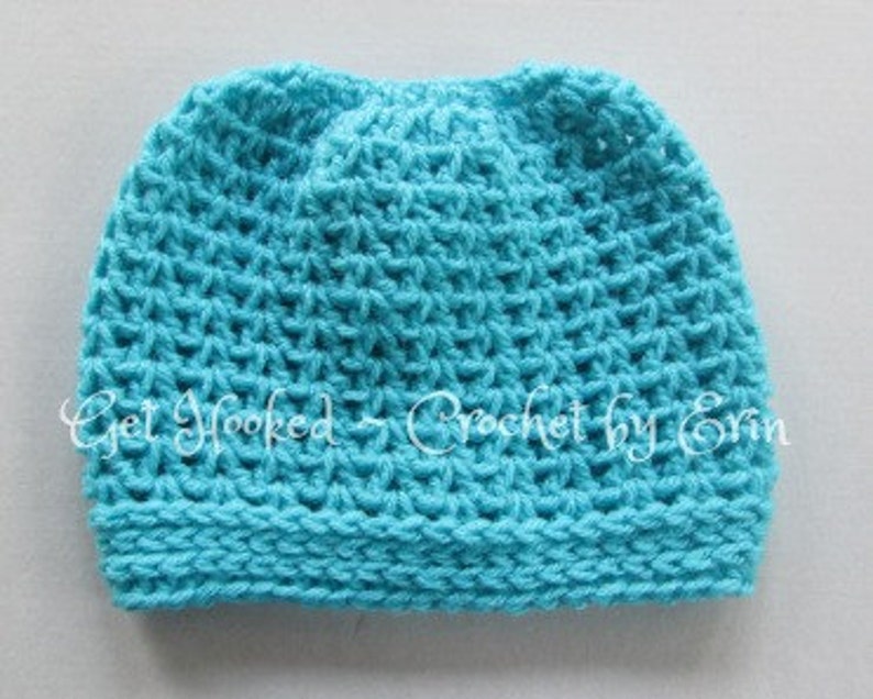 SALE Messy Bun Ponytail beanie/hat. Available in a bunch of colors . image 2