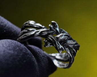 PREMIUM Miquella’s Ring, E/den Ring-Inspired Silver Jewelry, Handmade Fantasy Ring, RPG Cosplay Gift, Gift for Soulslike Fans