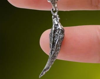 Collana con distintivo del vecchio cacciatore - Ciondolo gotico in argento 950 / Ciondolo ispirato a Bloodborne, simbolo del cacciatore