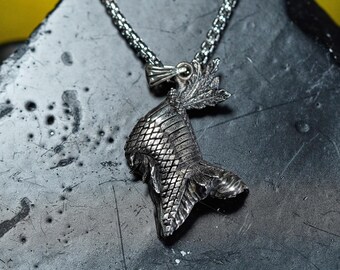 PREMIUM Wylder Nightreign Emblem Pendant – Handmade 950 Silver Hero Necklace – Limveld-Inspired Fantasy Talisman Jewelry Gift