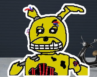 Springtrap MSpaint Aufkleber