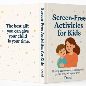 30 actividades sin pantallas para niños / Imprimibles divertidos para padres / Oferta