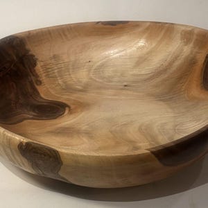 Hand-turned Artisan Maple Bowl