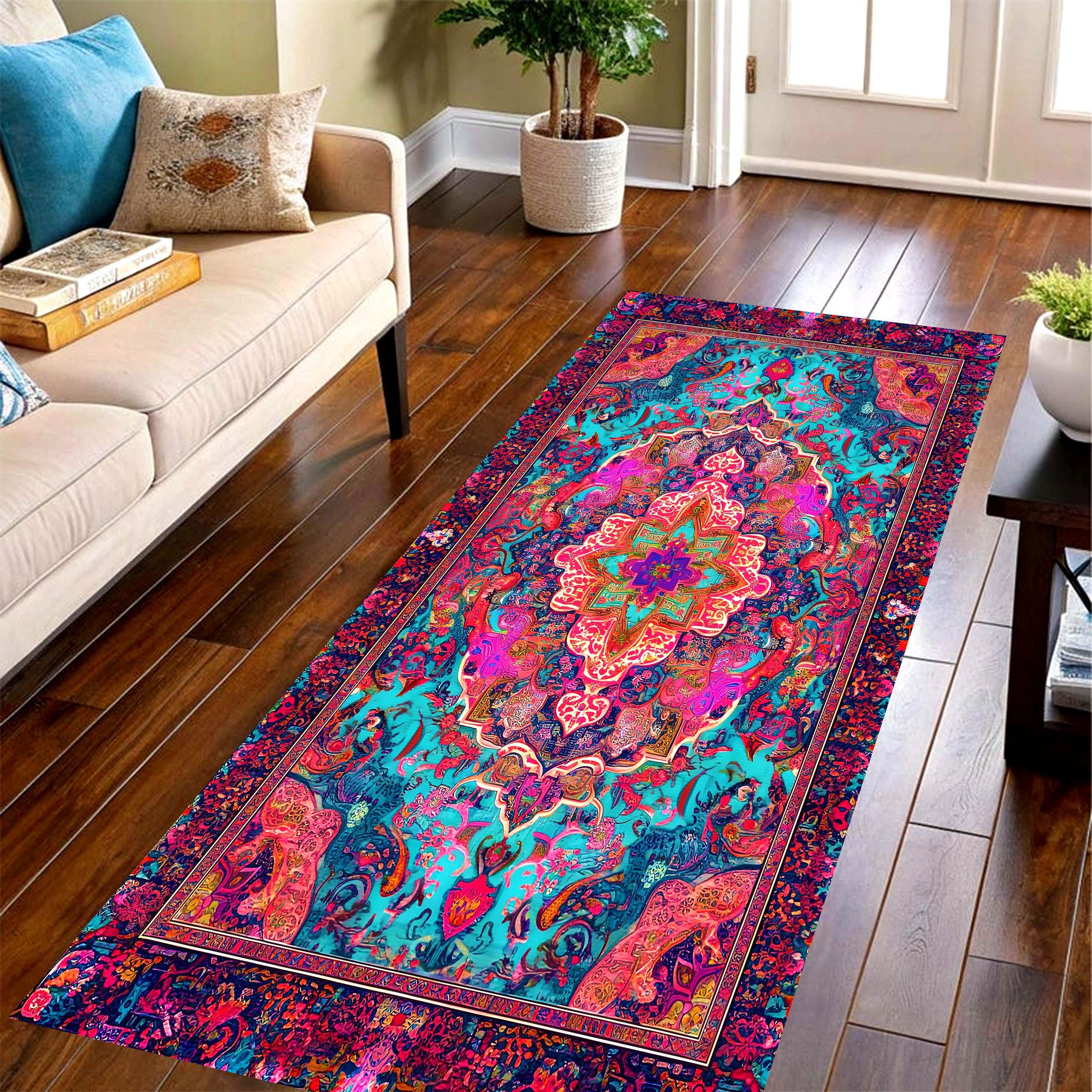Vintage hot pink rug - Etsy 日本