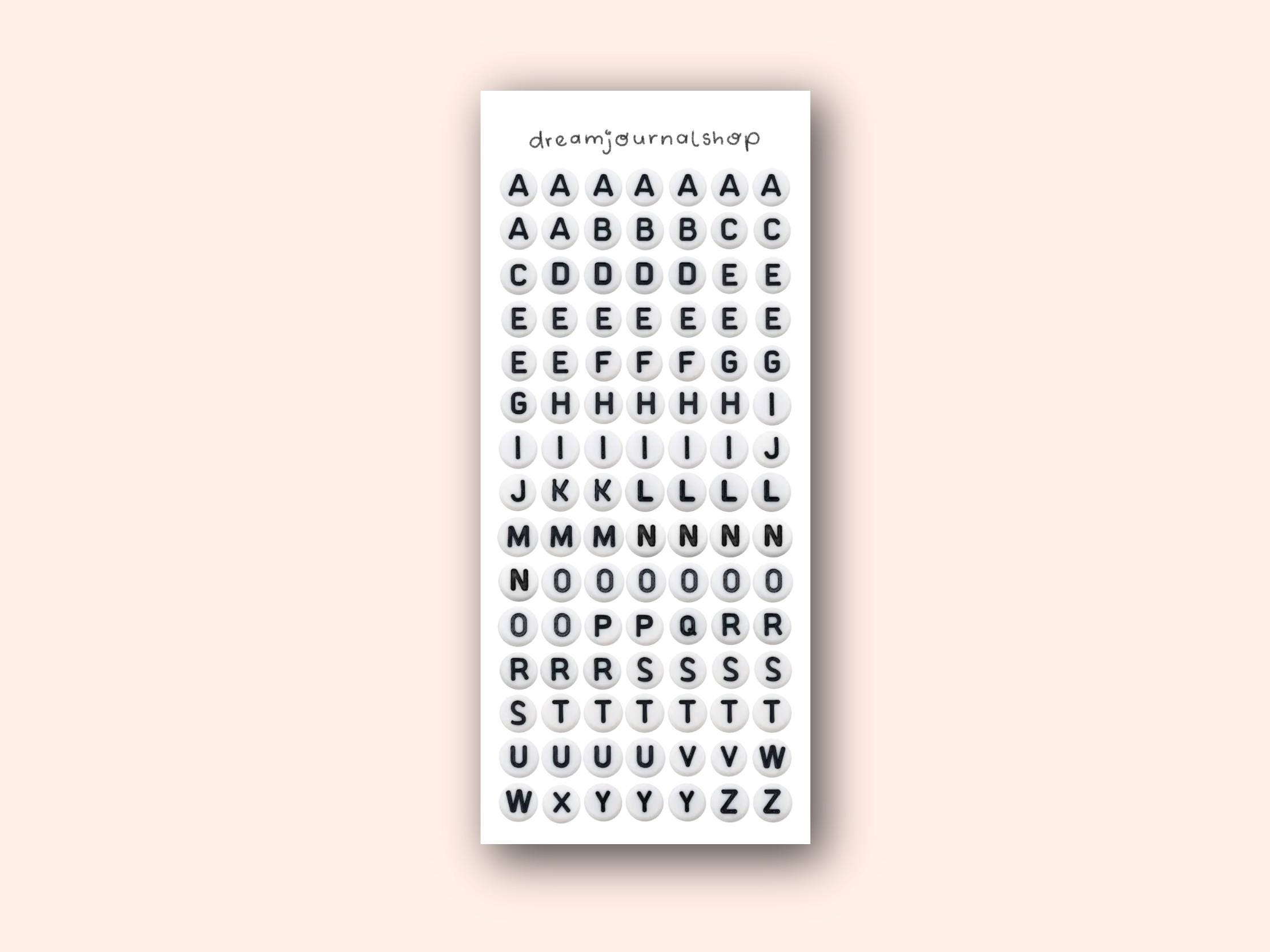 PATIKIL Vinyl Buchstaben Aufkleber – 126 Stück, 4 Blätter, Rot, Für Türen, Tassen & Mehr