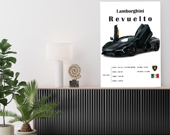 Lamborghini Revuelto Poster - Etsy