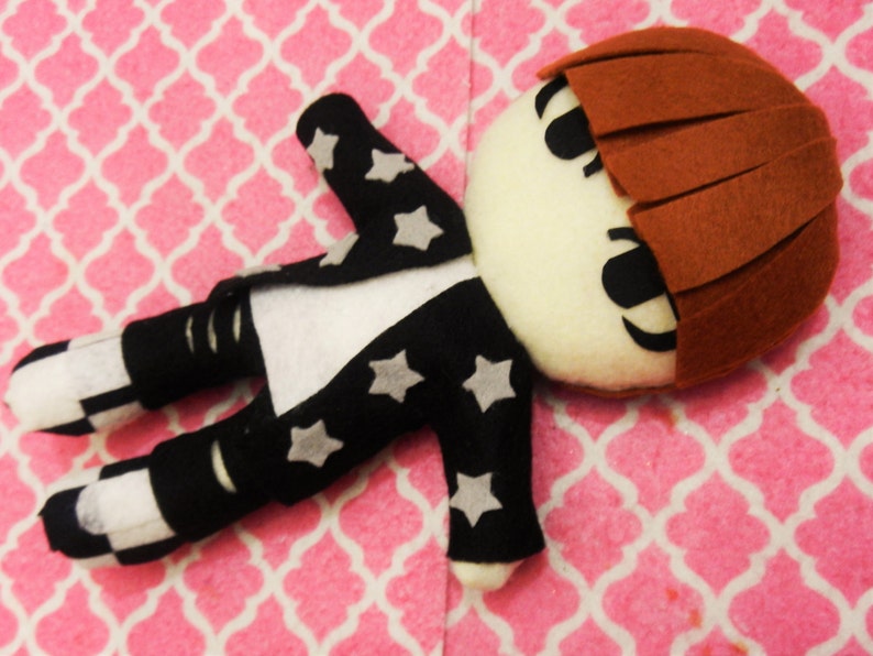 Kpop BTS JHope inspired plushie plush toy Fire MV Etsy
