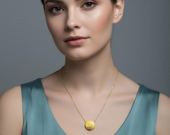 Solenne Halskette - Handgemachter Keramikschmuck