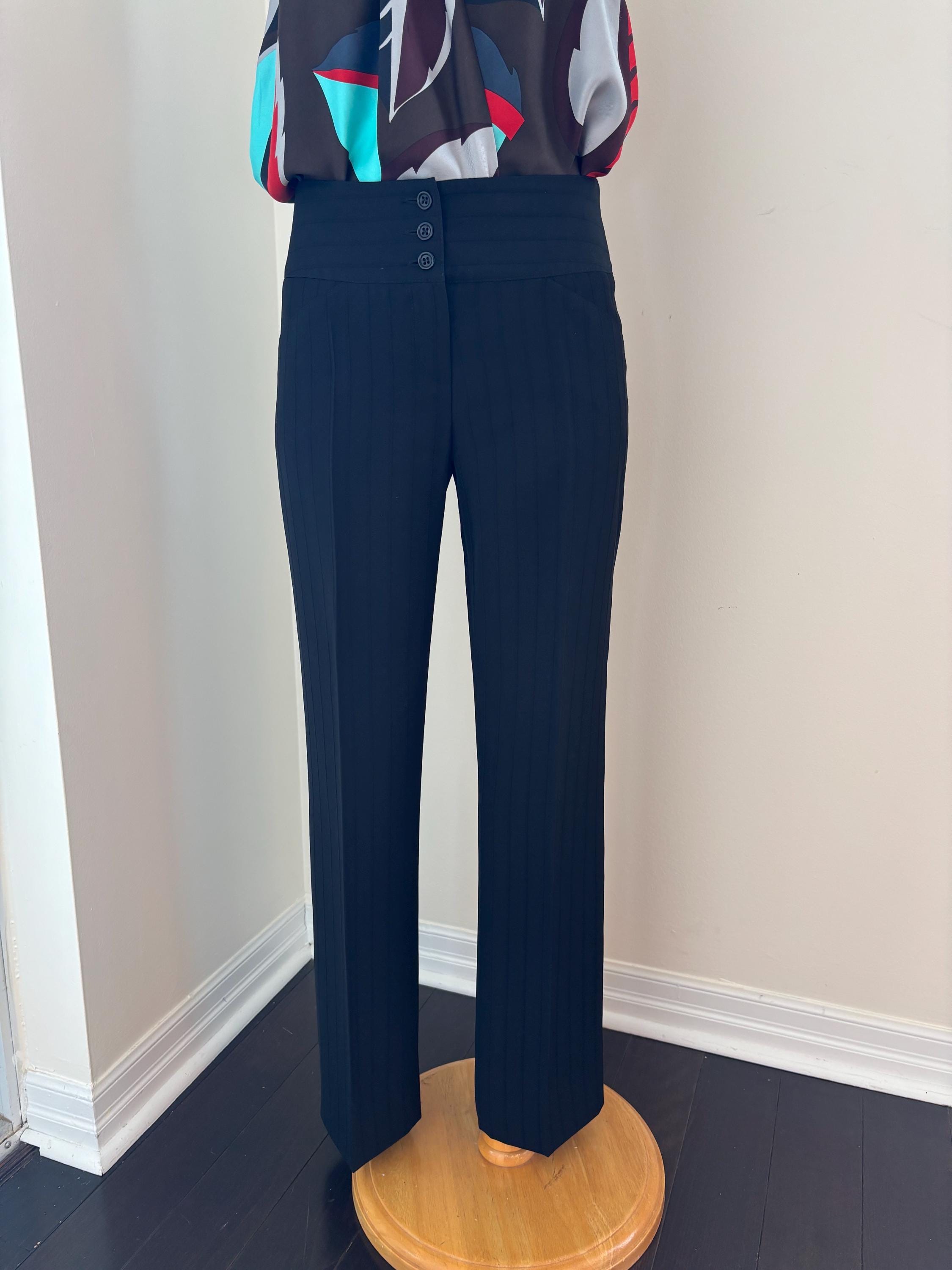 Armani Striped Pants - Etsy