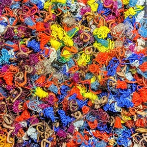 Colorful Filament Abstract Photo – Psychedelic Texture Art (Digital Download)