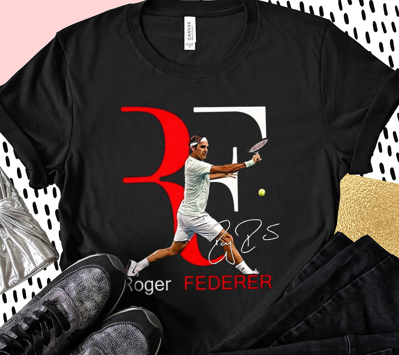 Roger Federer Shirt, RF Shirt, Roger Federer