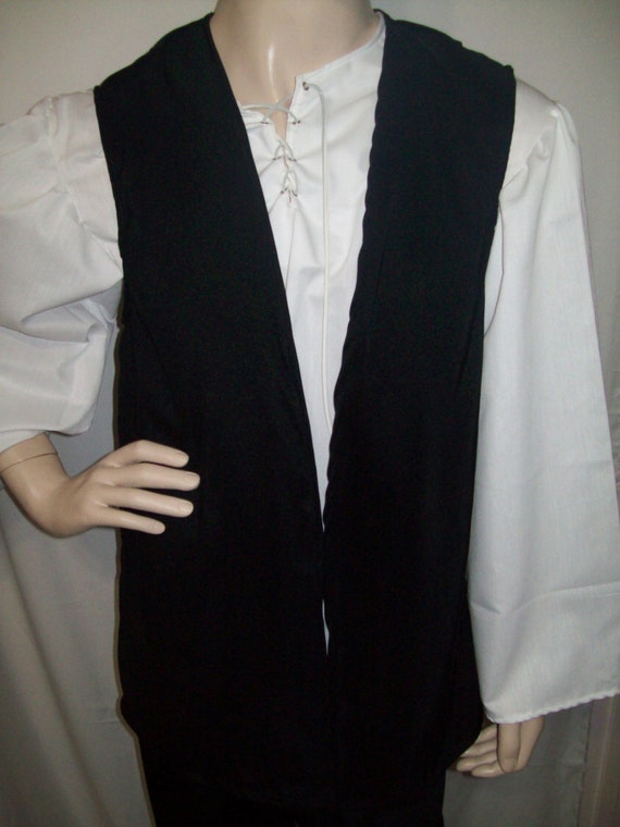 Pirate Boy/'s Vest Size 13//14 Various Colors New Handmade Renaissance