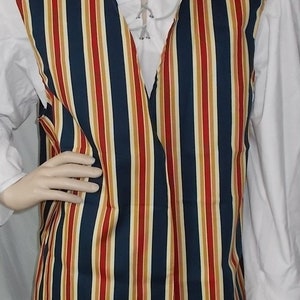 Renaissance / Pirate Child&#39;s Vest Size 13/14 Various Colors CLEARANCE!